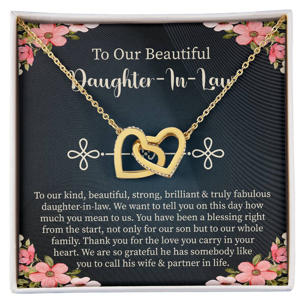 To Our Daughter - In - Law Gift On Wedding Day, Future Daughter In Law Wedding Gift - Beauty Belliss
